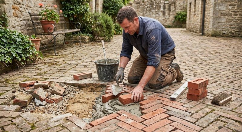 Brick Flatwork Repair in Bothell, WA