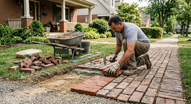 Brick Flatwork Repair in Issaquah, WA