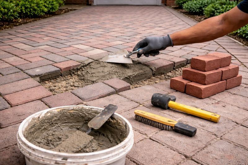 Brick Flatwork Repair in Kenmore, WA
