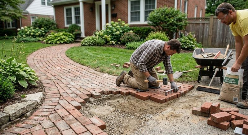 Brick Flatwork Repair in Lake Stevens, WA