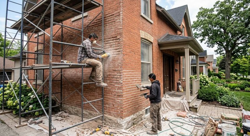 Brick Restoration in Port Ludlow, WA