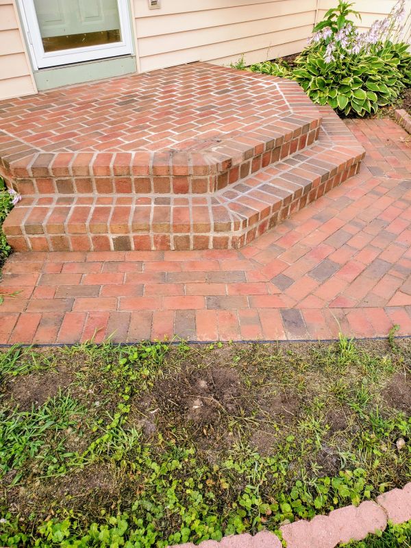 Brick Stoop Repair in Lynnwood, WA