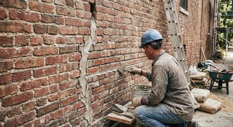 Brick Wall Repair in Bainbridge Island, WA