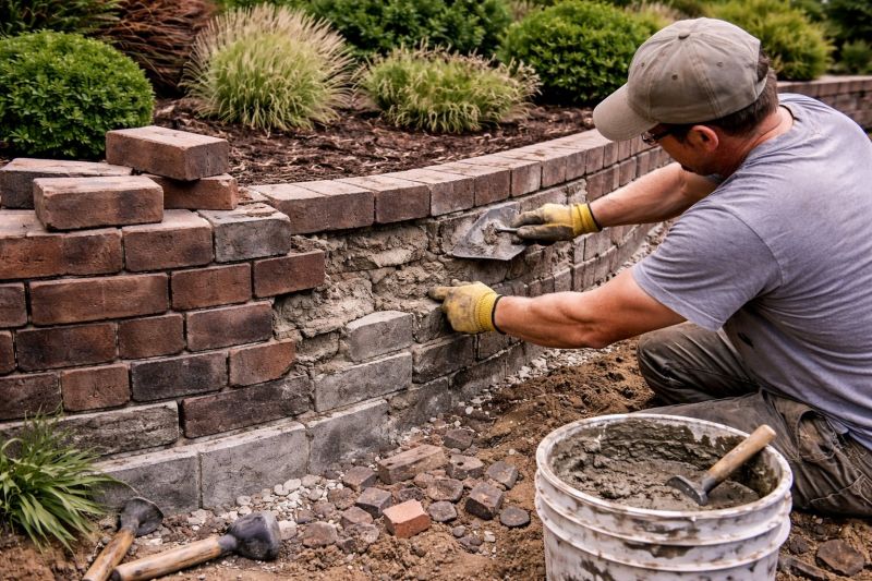 Brick Wall Repair in Edmonds, WA