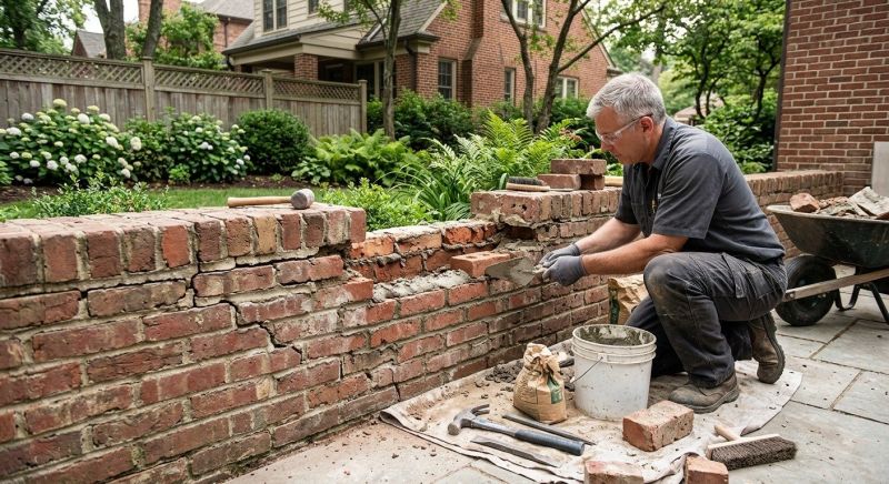Brick Wall Repair in Freeland, WA