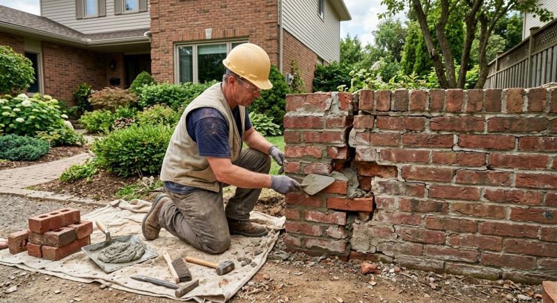 Brick Wall Repair in Kirkland, WA