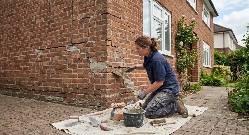 Brick Wall Repair in Mukilteo, WA