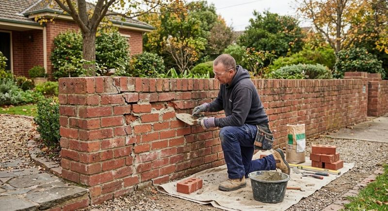 Brick Wall Repair in Port Gamble, WA