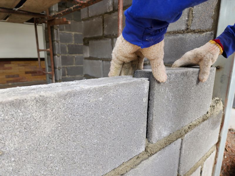 Cinder Block Wall Repair in Kirkland, WA