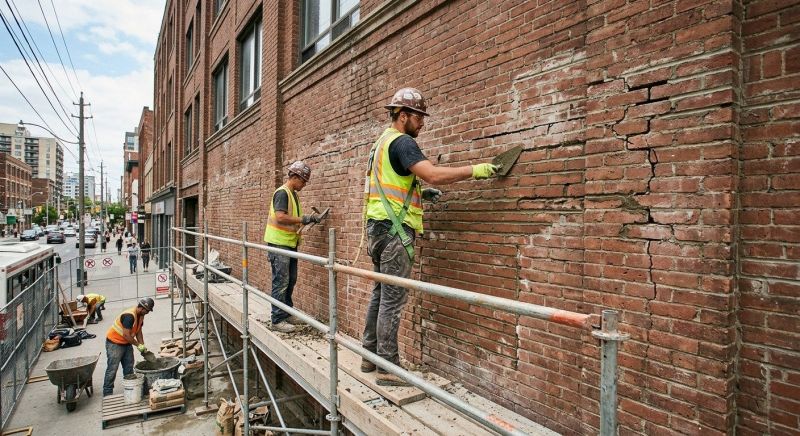 Commercial Brick Repair in Lynnwood, WA