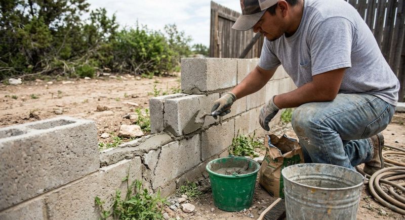 Concrete Block Repair in Langley, WA