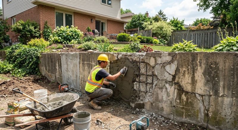 Retaining Wall Repair in Langley, WA
