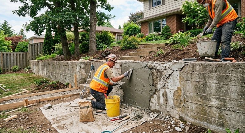 Retaining Wall Repair in Mukilteo, WA