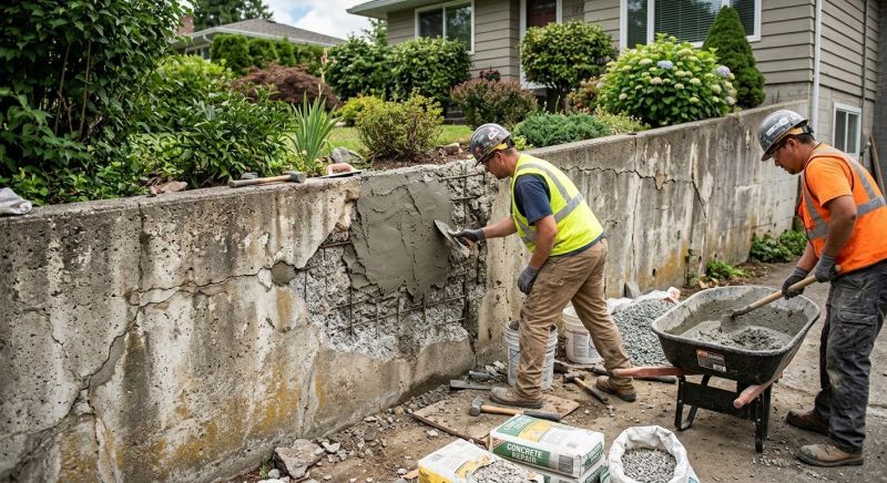 Retaining Wall Repair in Snohomish County, WA