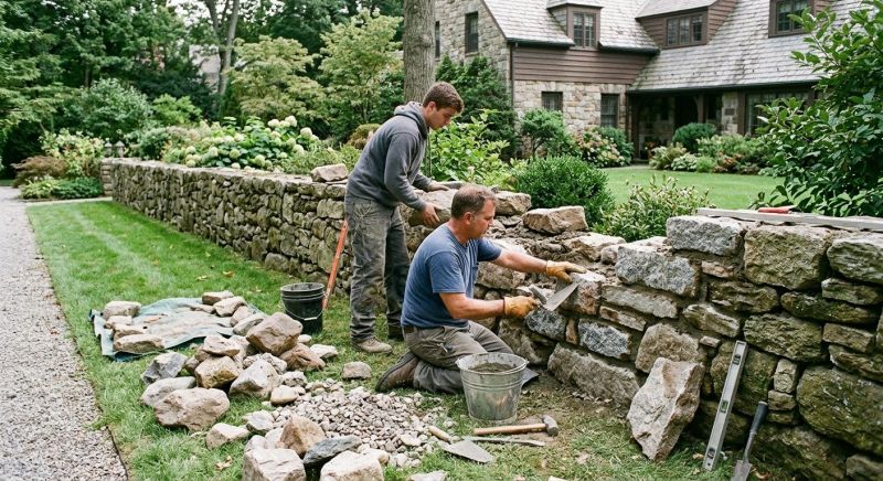 Rock Wall Repair in Lynnwood, WA