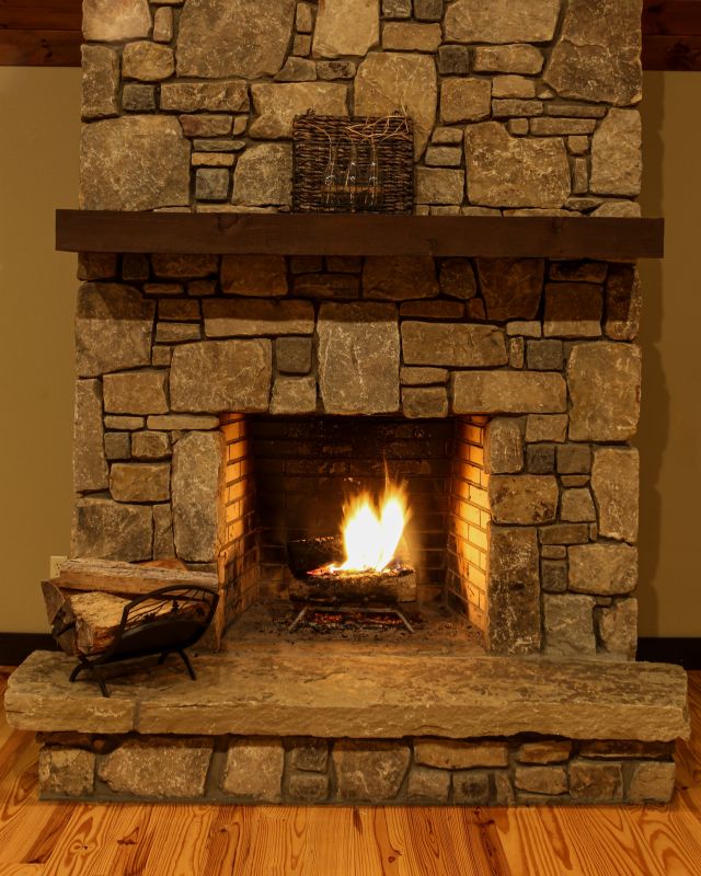 Stone Chimney Installation in Kingston, WA