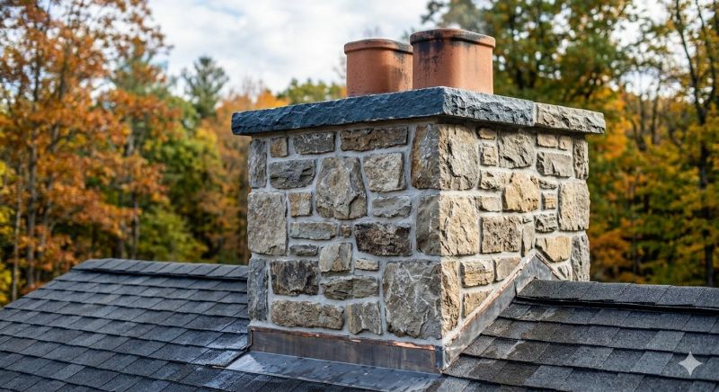 Stone Chimney Installation in Lake Stevens, WA