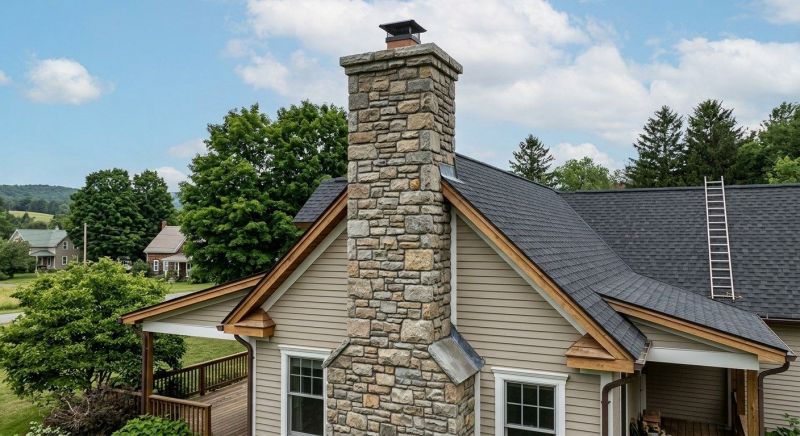Stone Chimney Installation in Lynnwood, WA
