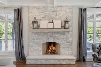 Stone Chimney Installation in Port Ludlow, WA