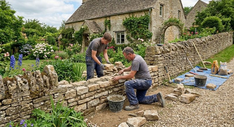 Stone Wall Repair in Snohomish County, WA